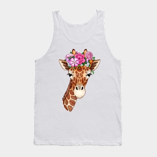 Summer Giraffe Tank Top